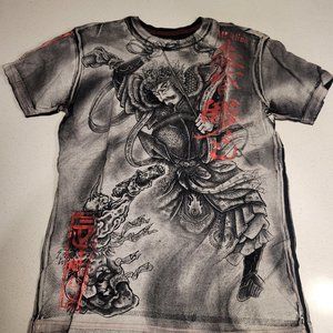 AFFLICTION HEROES AND DEMONS SHIRT RARE